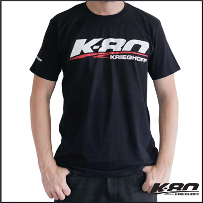 Krieghoff K80 Short Sleeve T-Shirt- Black